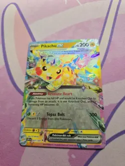 Pikachu ex - 57/191 - Pokemon TCG Surging Sparks - NM - Image 2
