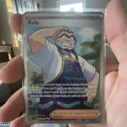 Pokemon TCG SV07 Stellar Crown Kofu 165/142 Holo, Ultra Rare Full Art - Image 1