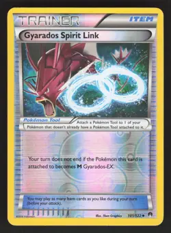 Gyarados Spirit Link 101/122 Pokemon TCG XY - BREAKpoint LP - Image 1