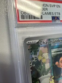 Pokemon Charmander 044 SVP Scarlet & Violet Promo Holo PSA 9 English 2023 - Image 3