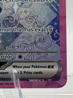 Pokemon TCG Glaceon Ex 150/131 SIR Prismatic Evolutions LP - Image 4