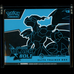Black Bolt Pokemon Center Exclusive ETB Elite Trainer Box With Acrylic - Image 1
