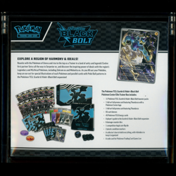 Black Bolt Pokemon Center Exclusive ETB Elite Trainer Box With Acrylic - Image 2