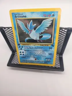 Pokemon TCG Fossil Set Articuno 2/62 Rare Holo 1st Edition - Image 3