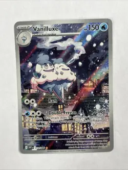 Vanilluxe 113/086 Sv: White Flare Holo Full Art Holo Pokemon TCG Rare - Image 1