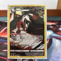 Thievul GG17/GG70 Holo Ultra Rare Crown Zenith: Galarian Gallery Pokemon TCG - Image 1