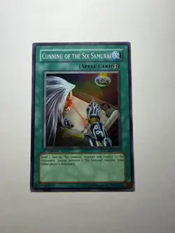 Yugioh - Cunning of the Six Samurai - Super - 1st - GLAS-EN061 - LP - Image 1
