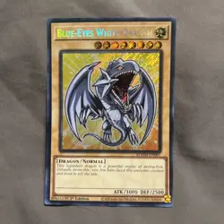 Yugioh! Blue-Eyes White Dragon BLMM-EN001 Battles of Legend: Monster Mayhem NM - Image 1