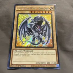 Yugioh! Blue-Eyes White Dragon BLMM-EN001 Battles of Legend: Monster Mayhem NM - Image 2