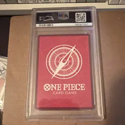 2024 ONE PIECE OP08-ALTERNATE ART #057 KING JAPANESE HOLO ONE PIECE CCG PSA 10 - Image 2