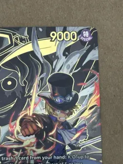 Sabo SP OP07-118 SEC | One Piece TCG | Carrying On His Will | English | NM - Image 2