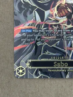 Sabo SP OP07-118 SEC | One Piece TCG | Carrying On His Will | English | NM - Image 4