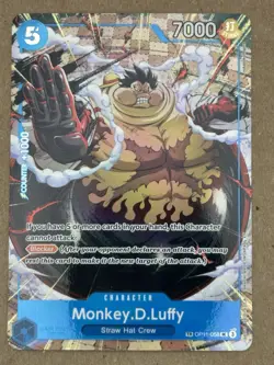 Monkey.D.Luffy TR OP11-058 |Carrying On His Will Foil | One Piece TCG | English - Image 1