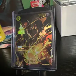 2025 One Piece OP12 Portgas D Ace SP ST13-011 Special Alt Art NM/Mint - Image 3