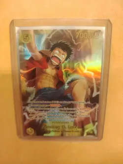 carte one piece fr , Op15 - Eb04 , SECRET , Monkey D. Luffy OP15-119 SEC - Image 1