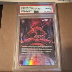 2024 ONE PIECE 500 YEARS IN THE FUTURE SPECIAL AA EUSTASS "CAPTAIN" KID PSA 10 - Image 1
