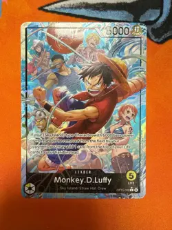 One Piece TCG Monkey.D.Luffy (OP15-098) (Alternate Art) (OP15-098) NM - Image 1