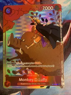 🔥 One Piece TCG 2023 Gift Collection - Monkey D. Luffy Promo P-001 🔥 - Image 1