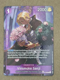 Vinsmoke Sanji TR OP10-063 Rare | One Piece TCG | English - Image 1