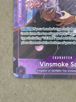 Vinsmoke Sanji TR OP10-063 Rare | One Piece TCG | English - Image 4