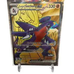 Pokemon Cynthia's Garchomp EX 215/182 Destined Rivals Ultra Rare English TCG NM - Image 1