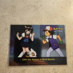 1999 Topps Pokemon Holo Foil EP9 The School of Hard Knocks Blue Logo - Image 1