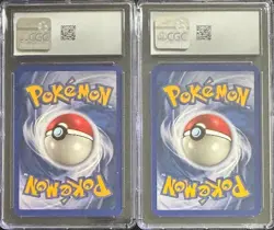 SEQUENTIAL CGC 10 KADABRA 32 ALAKAZAM 1 BASE SET UNLIMITED POKEMON GEM MINT - Image 2