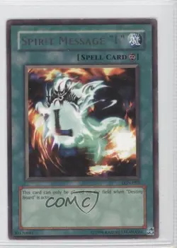 Spirit Message L Unlimited YuGiOh abyrinth of Nightmare #LON-092 2003 READ - Image 1