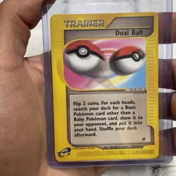 Dual Ball - 139/165 Expedition - Non Holo Rare Pokemon Card - NM/MT Vintage TCG - Image 1