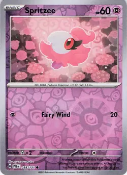 Spritzee 038/131 Common | Pokemon TCG Card Near Mint - Image 1