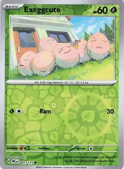 Exeggcute 001/131 - Common Pokemon Card - Image 1