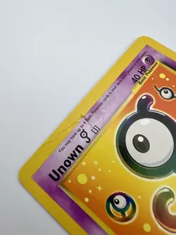 Unown J 38 Wizards Black Star Promos English Pokemon Card TCG - HP/DM - Image 4