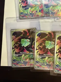 Pokemon Bulbasaur 133/132 9 Card Lot Mint - (Mega Evolution Stamped & No Stamp) - Image 4