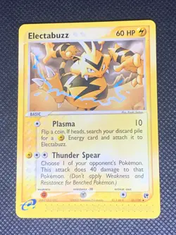 Electabuzz 35/100 Uncommon - ex Sandstorm Pokemon Card - NM - Image 1