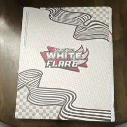 Pokemon TCG Scarlet & Violet White Flare Binder, Binder Only Hold 396 Cards - Image 2