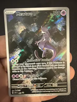 Pokemon TCG Mewtwo 052 Scarlet & Violet Promo Holo Card - Image 1
