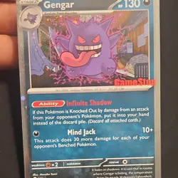 Pokemon TCG Gengar GameStop Exclusive Promo Holo Card 2026 Stage 2 - Image 3