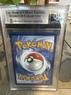 Pokemon Pikachu TCG Holo Shiny Rare Card Paldean Fates 131/091 BECKETT 8.5 - Image 2