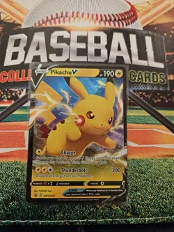 Pikachu V SWSH061 SWSH: Sword & Shield Promo Cards Holo - Image 1