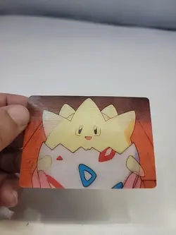 Pokemon Lenticular Togepi Card - Viz Video Pioneer PIKA-0021D - 3D Promo LP - Image 1
