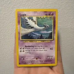Lugia Unlimited Edition 20/64 Non Holo Rare Pokemon Card 20/64 - Image 1