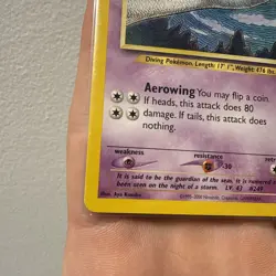 Lugia Unlimited Edition 20/64 Non Holo Rare Pokemon Card 20/64 - Image 2
