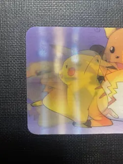 Pokemon Pikachu Raichu 3D Lenticular DVD Promo Card Viz Video Pioneer PIKA-0030D - Image 2