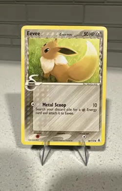 Pokemon TCG Eevee Delta Species Card 68/113 Common Mint Condition - Image 1