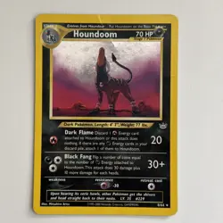 Pokemon Neo Revelation 8/64 Houndoom Holo Pokemon Card - Image 1