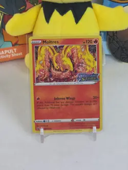 🔥 Moltres - Holo Promo SWSH: Sword & Shield Promo Cards SWSH185 NM TCG Pokemon - Image 1