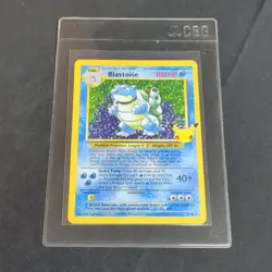 Pokemon celebrations Blastoise Holo Rare 2/102 100HP Card - Image 1