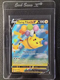 Pokemon Celebrations Flying Pikachu V 6/25 & Flying Pikachu Vmax 7/25 4 Card Lot - Image 2