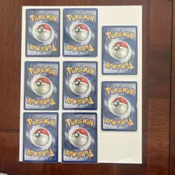 Pokemon TCG Lot of 8 vintage cards 1999-2000 HP-NM! - Image 2