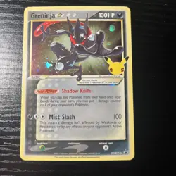 Greninja Gold Star | SWSH144 Pokemon Celebrations Sword & Shield ETB Promo Card - Image 1